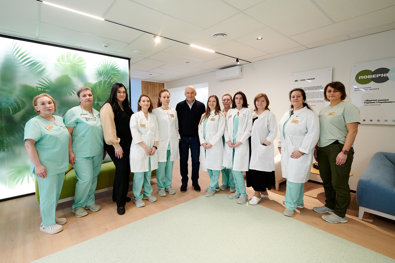 У Києві відкрився 9-й центр ментального здоров'я мережі "Повернення" для військових і ветеранів